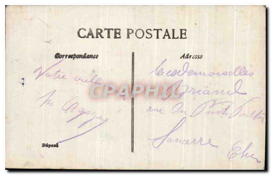 CPA Fantaisie Enfants Poissons  — Verso