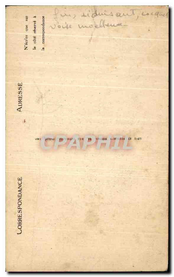 CPA Philippe de Champagne Portrait du cardinal de Mazarin Musee Conde Chantilly — Verso