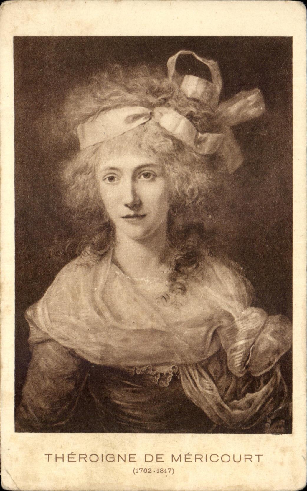 CPA Fantaisie Femme Theroigne de Mericourt 1762 1817 Heroine de la Revolution