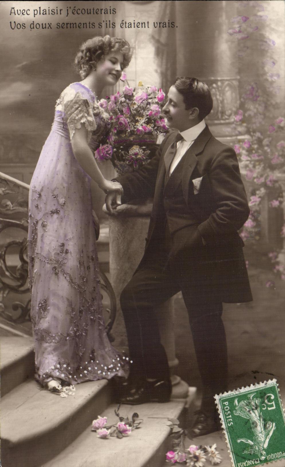 CPA Fantaisie Femme 