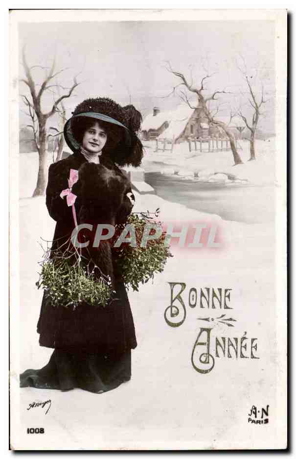 CPA Fantaisie Femme 