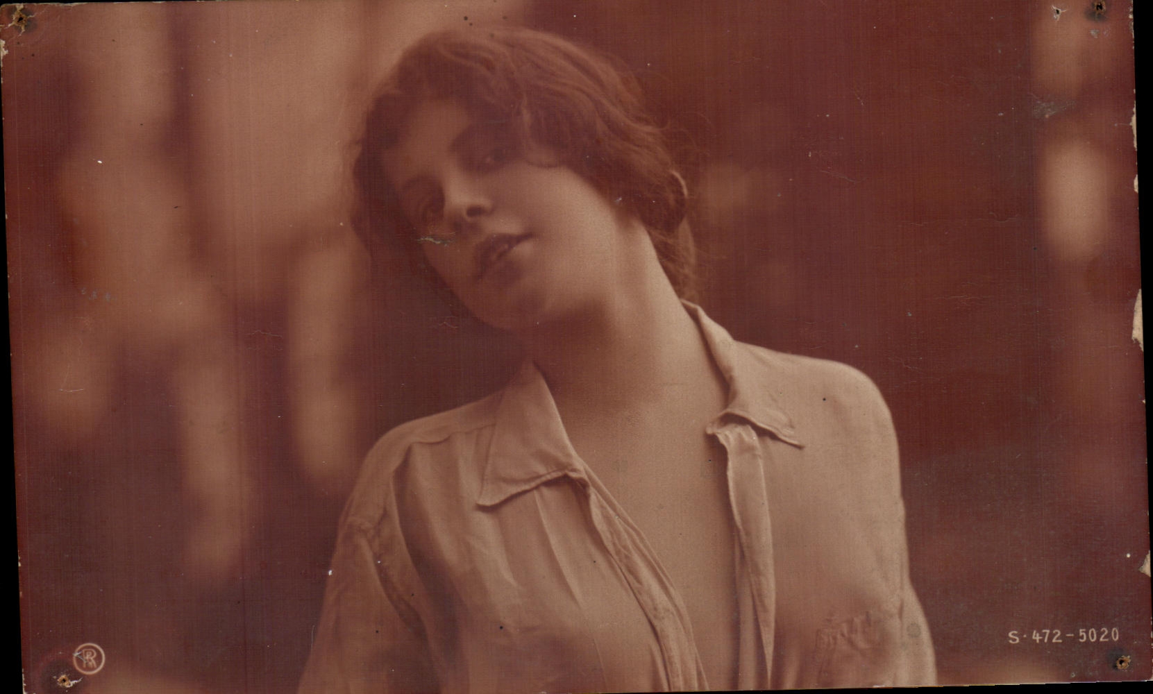 CPA Fantaisie Femme 