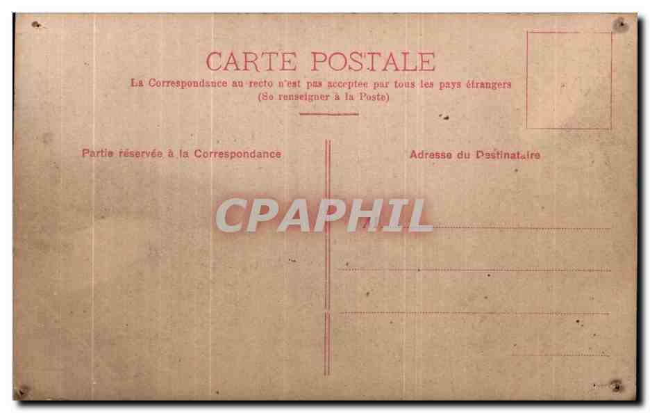 CPA Fantaisie Femme  — Verso