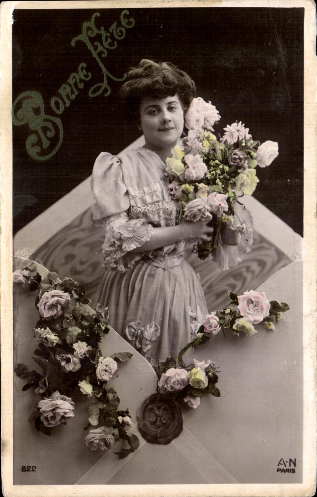CPA Fantaisie Femme 