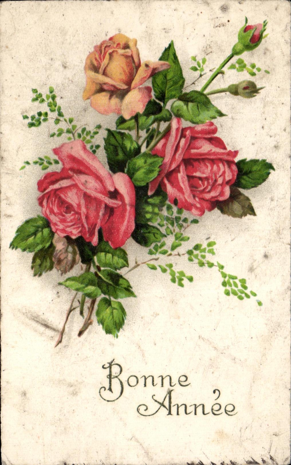 CPA Fantaisie Fleurs 
