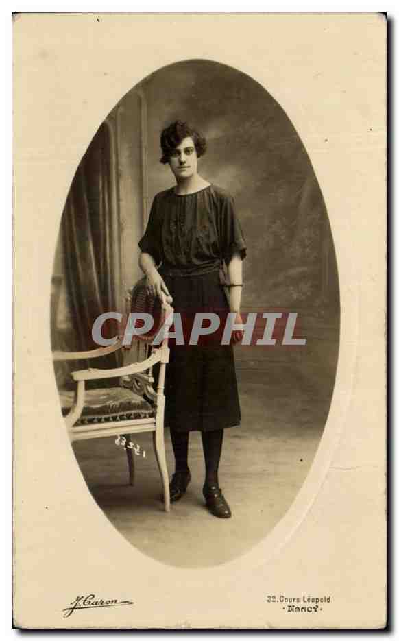 CARTE PHOTO Femme 