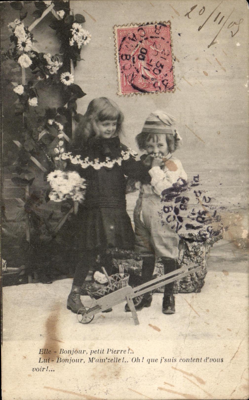 CPA Fantaisie Enfants