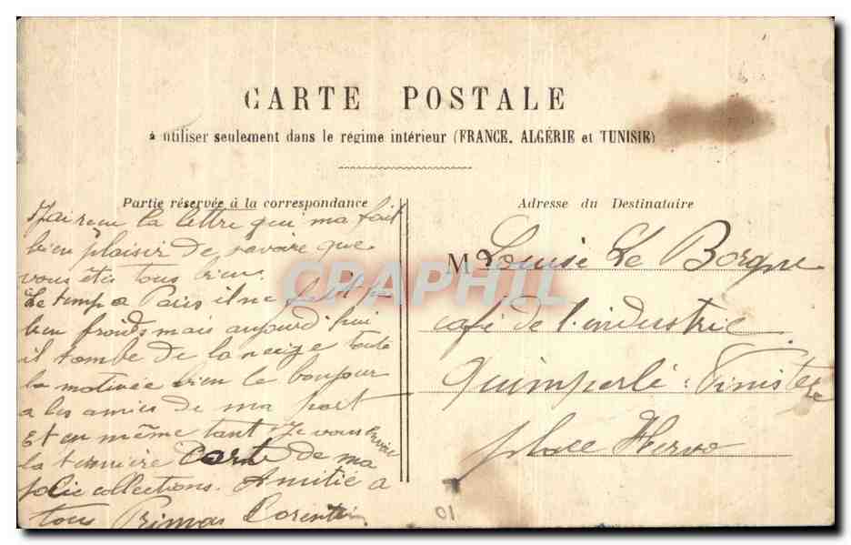 CPA Fantaisie Enfants — Reverso