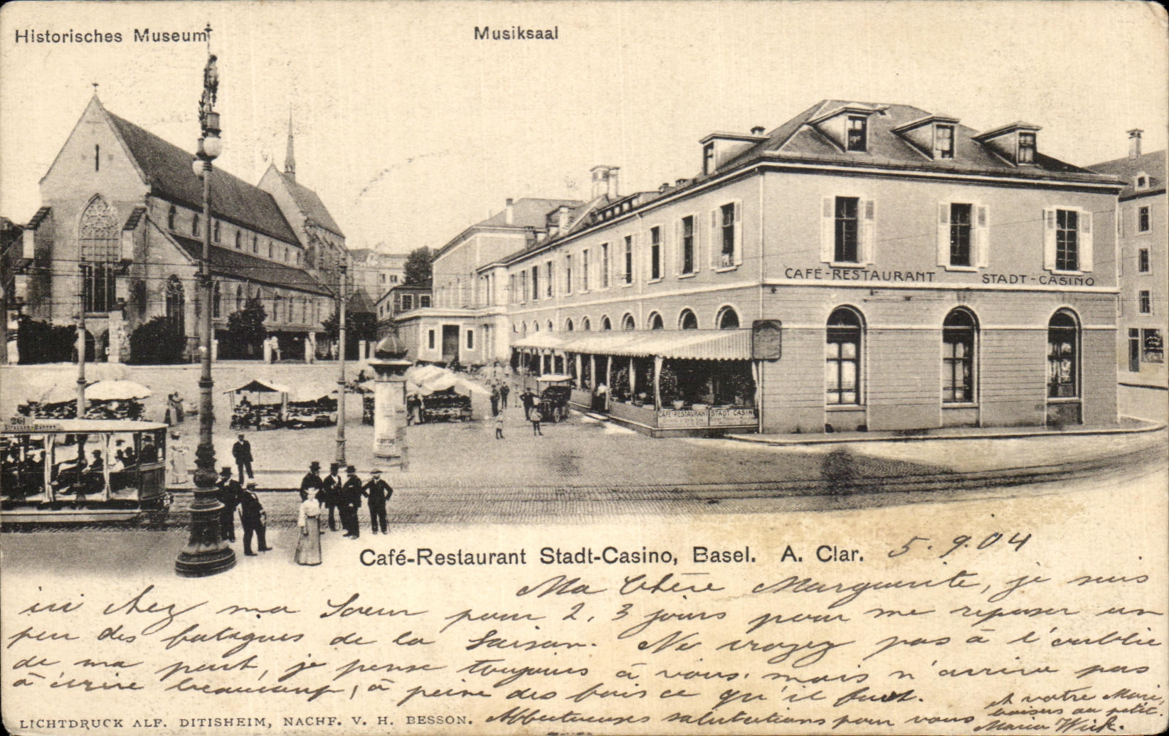 CPA Cafe restaurant Stadt Casino Basel 
