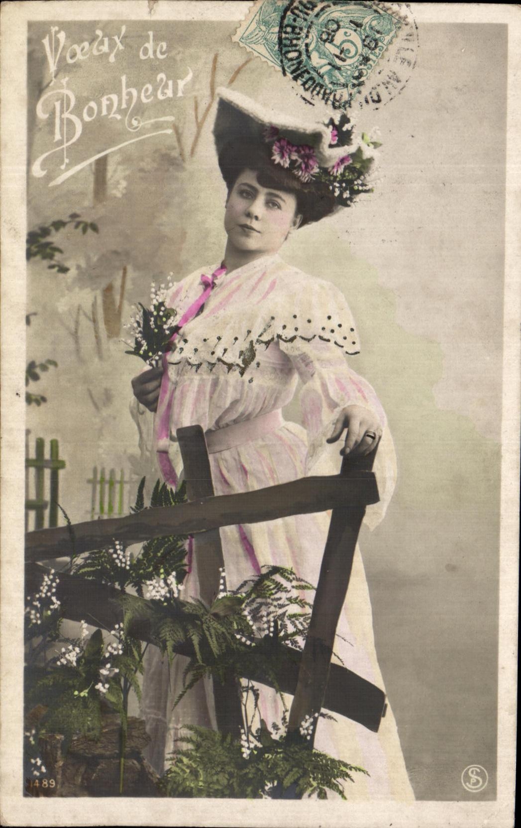 CPA Fantaisie Femme 