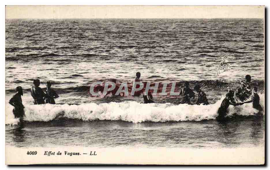 CPA Effet de vagues
