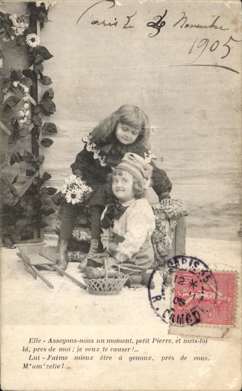 CPA Fantaisie Enfants 