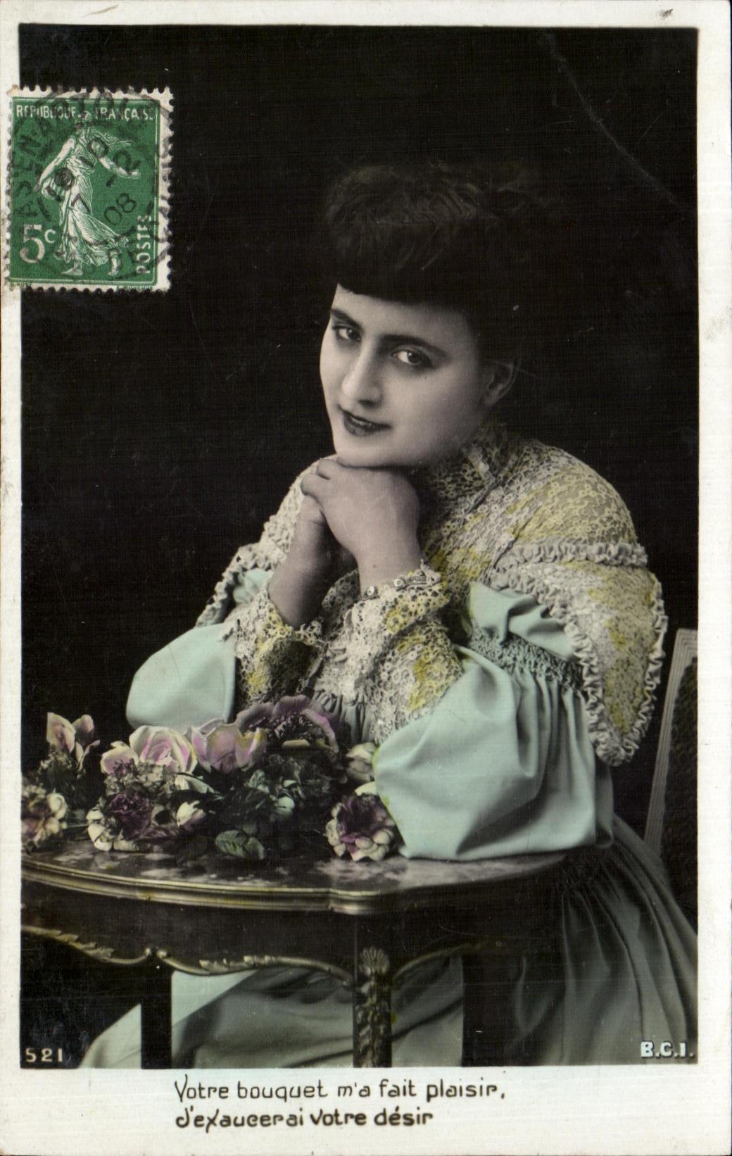 CPA Fantaisie Femme 