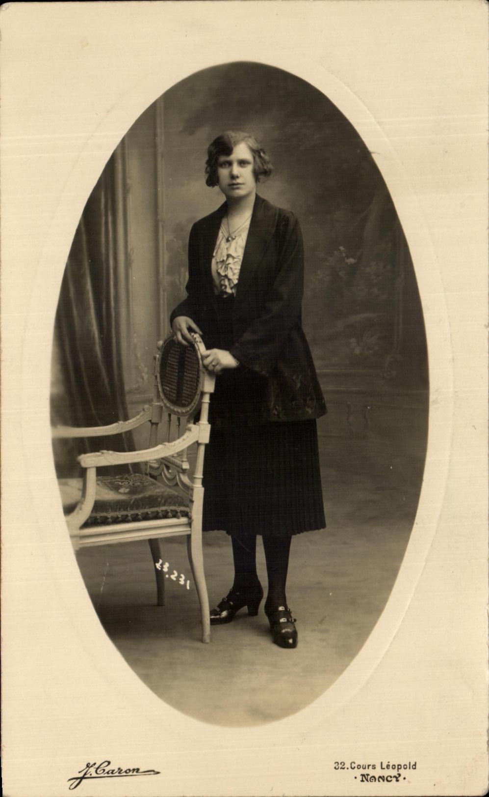 CARTE PHOTO Femme 