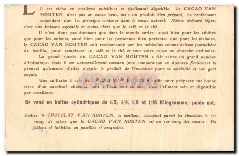 CPA Fantaisie Le toast Henkes La Haye — Rückseite