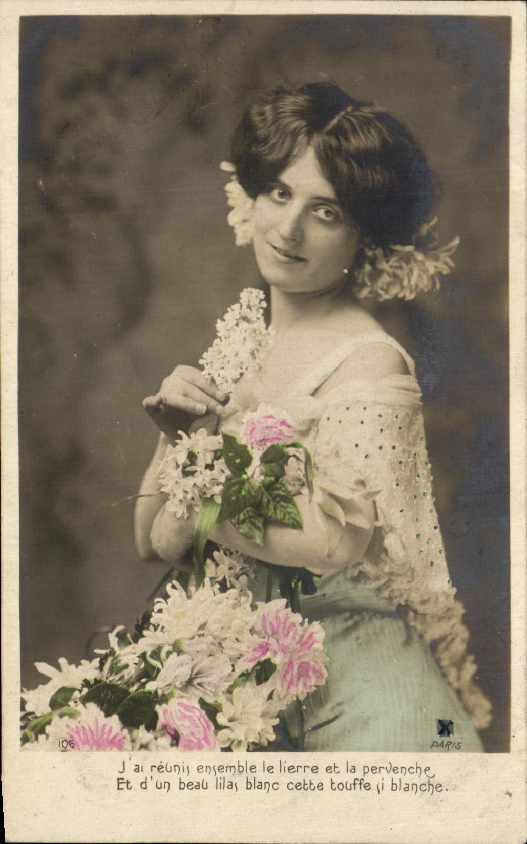 CPA Fantaisie Femme 