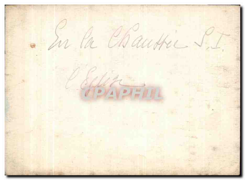 Photo Seine Inferieure Eglise  — Rückseite