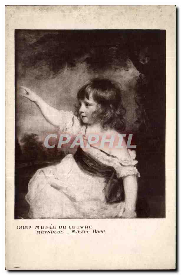CPA Fantaisie Musee du Louvre Paris reynolds 