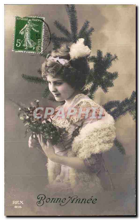 CPA Fantaisie Femme 