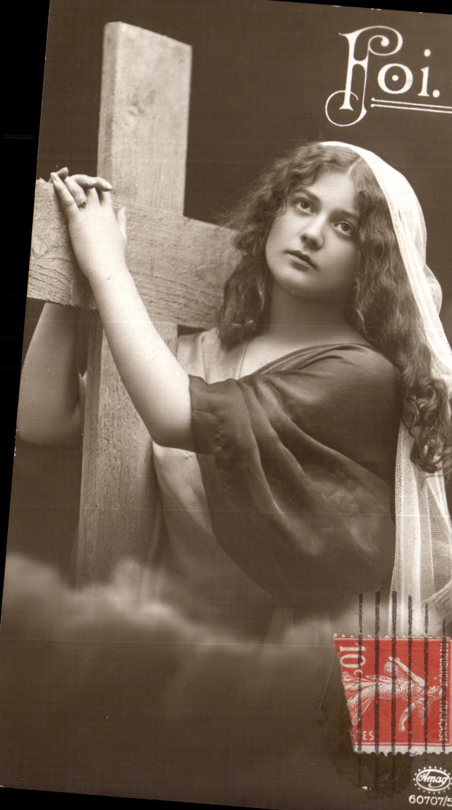 CPA Fantaisie Femme 
