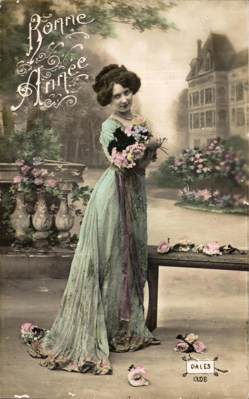 CPA Fantaisie Femme 