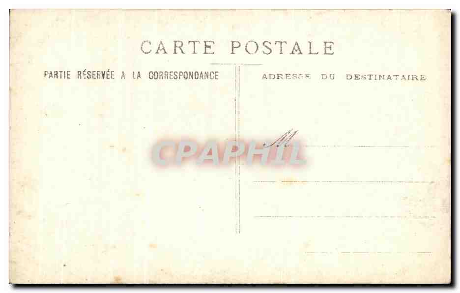 CARTE PHOTO Autel — Rückseite