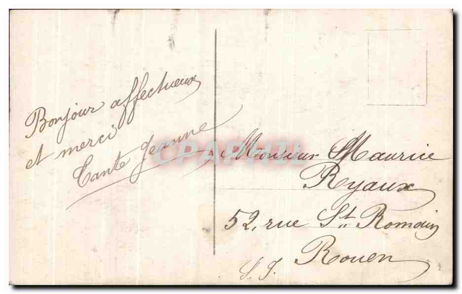 CPA Fantaisie Enfant  — Rückseite