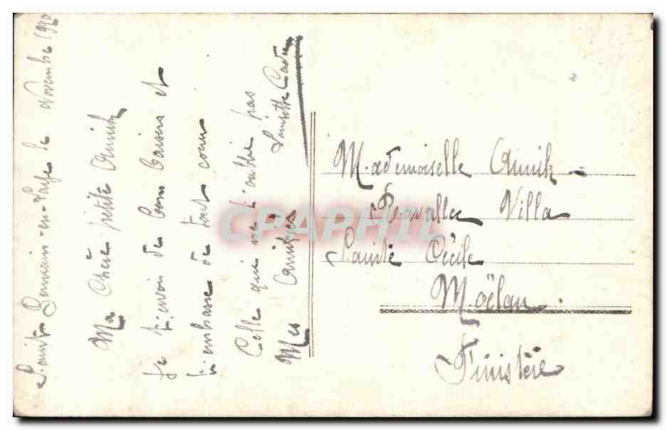 CPA Fantaisie Enfant  — Rückseite