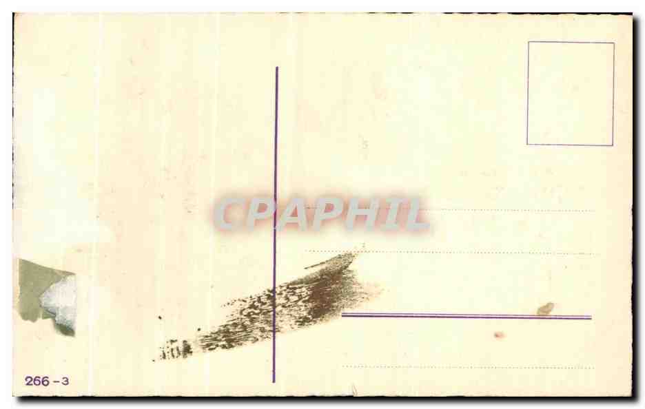 CPA Fantaisie Fleurs  — Rückseite
