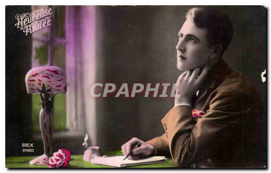 CPA Fantaisie Homme 
