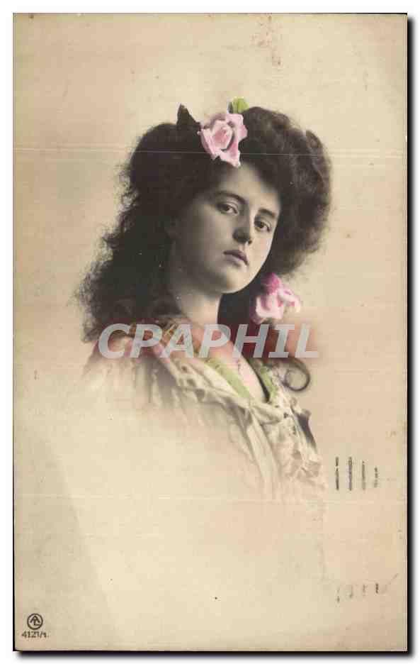 CPA Fantaisie Femme 