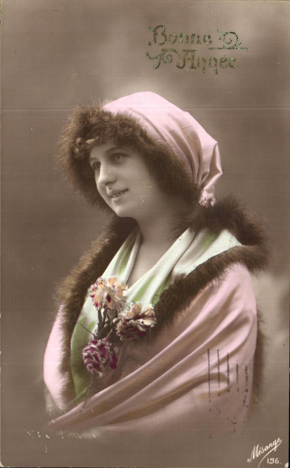 CPA Fantaisie Femme 