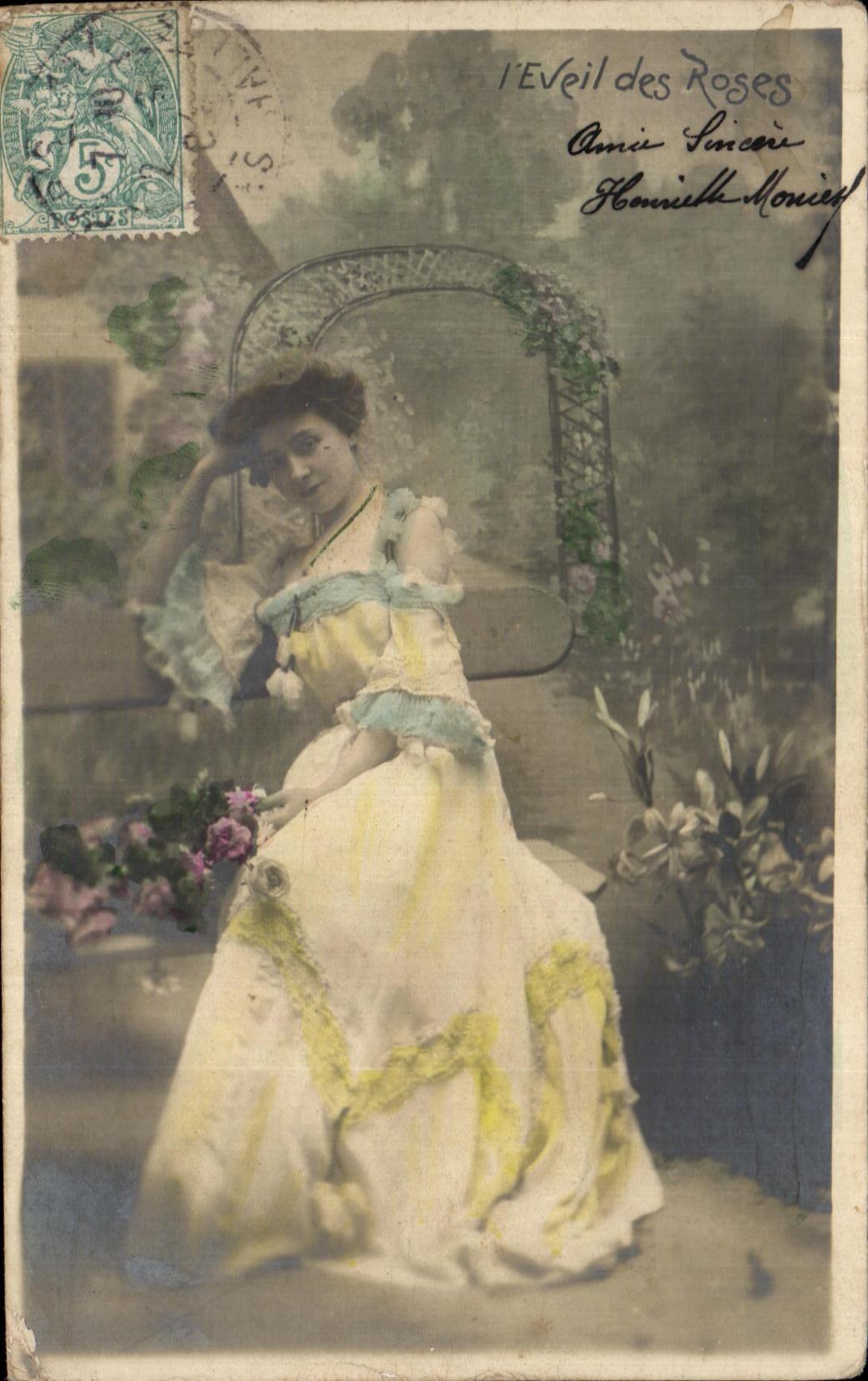 CPA Fantaisie Femme 