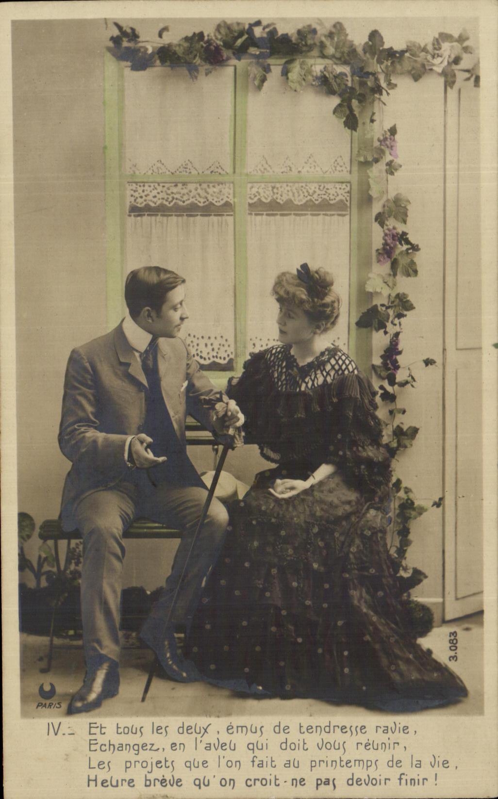 CPA Fantaisie Femme 