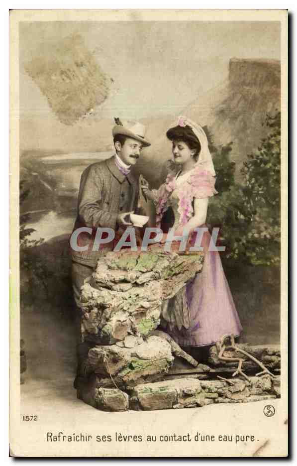 CPA Fantaisie Femme 