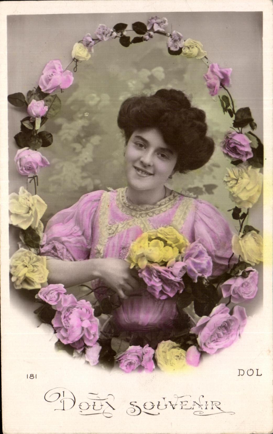 CPA Fantaisie Femme 