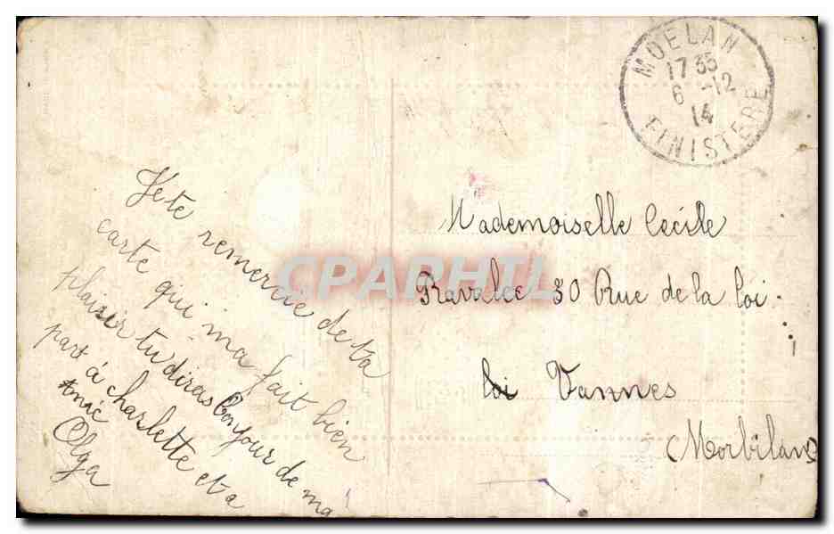 CPA Fantaisie Enfant — Verso