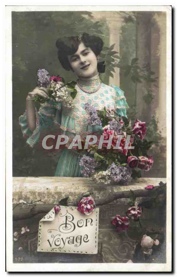 CPA Fantaisie Femme 