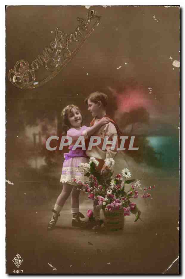 CPA Fantaisie Enfants