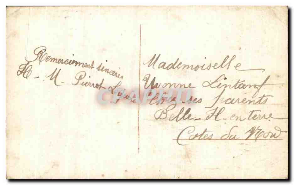 CPA Fantaisie Enfant  — Rückseite