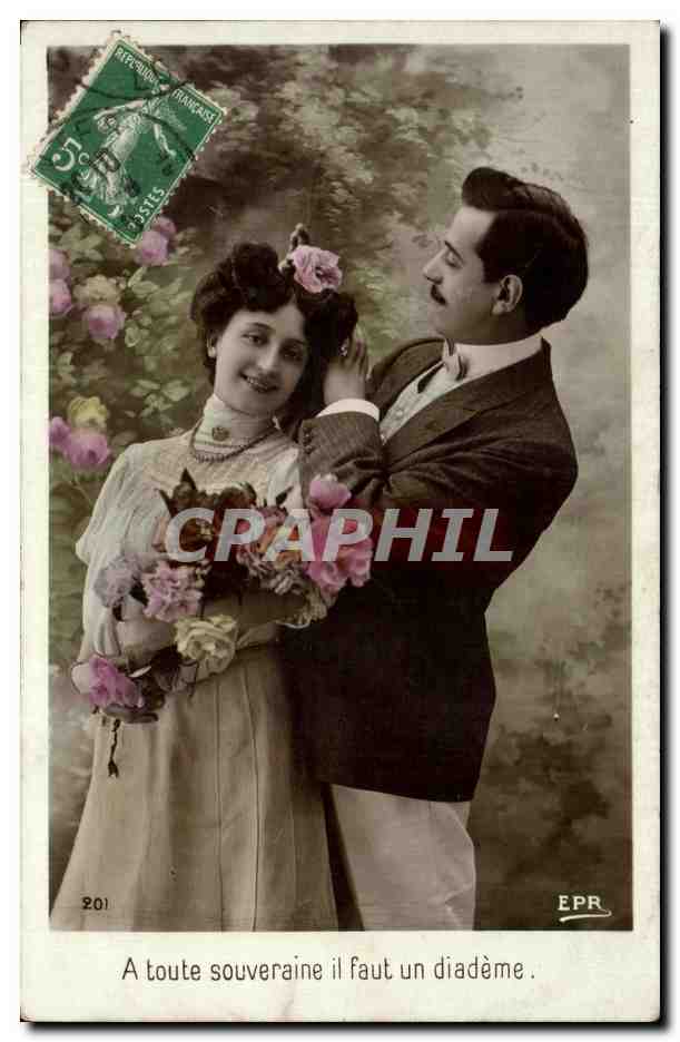 CPA Fantaisie Femme 