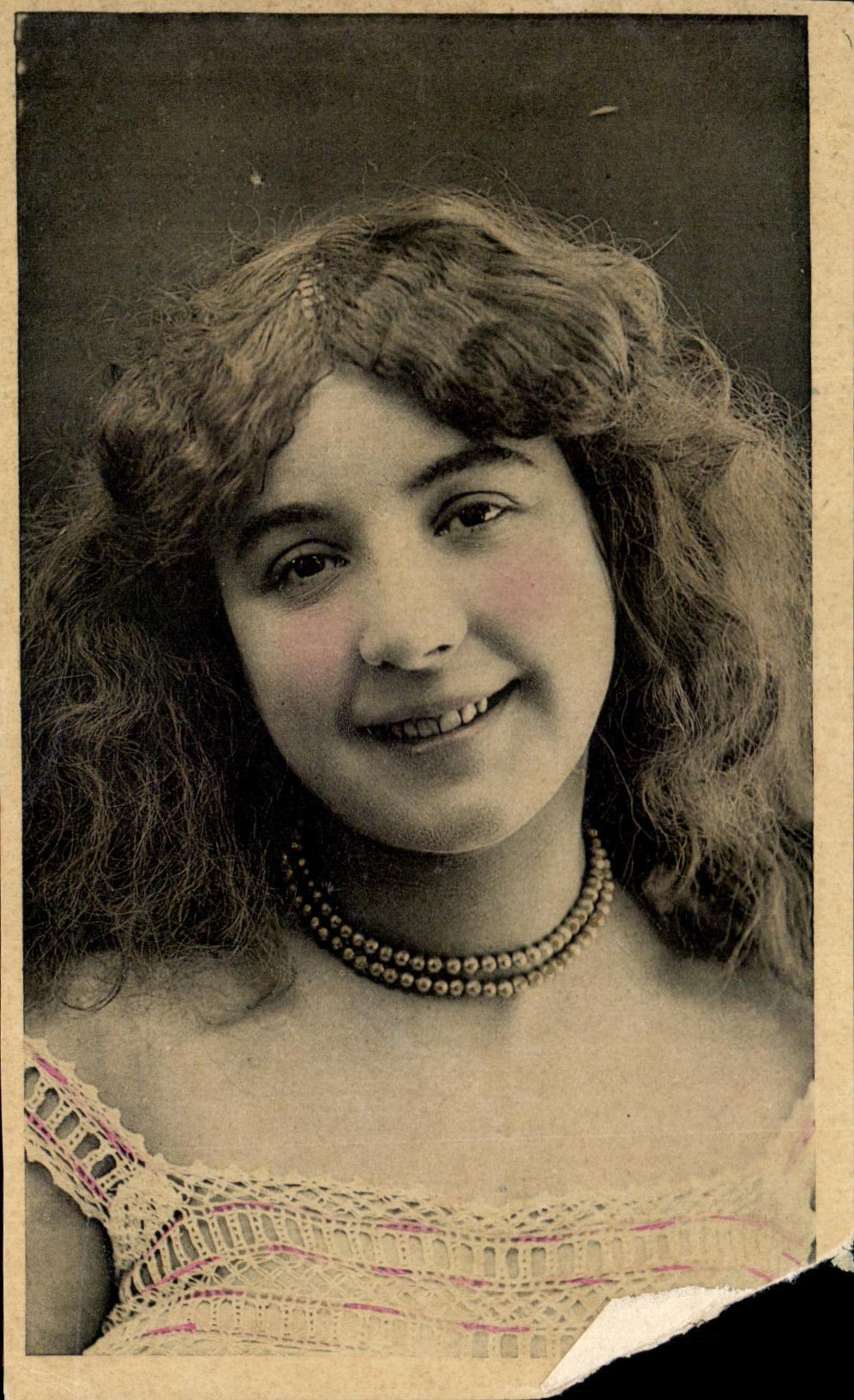 CPA Fantaisie Femme