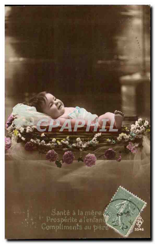 CPA Fantaisie Enfant Bebe 
