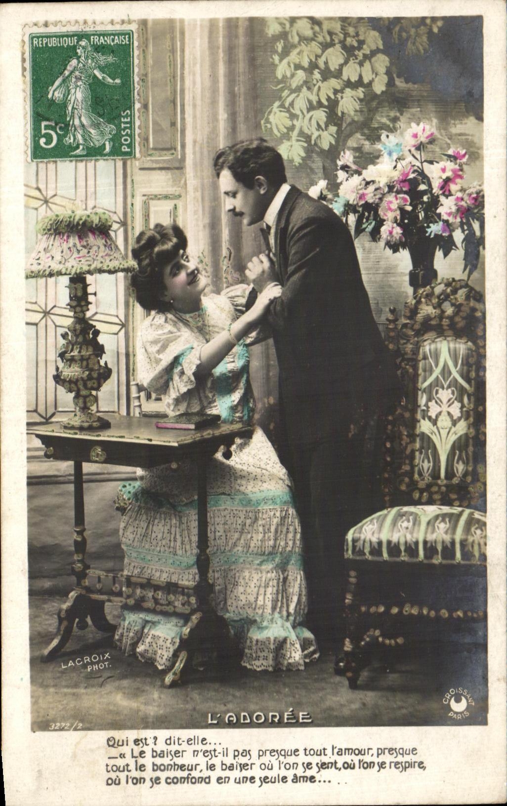 CPA Fantaisie Femme 