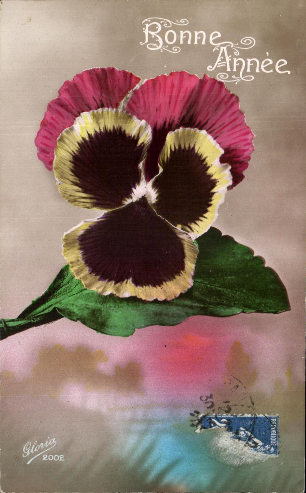 CPA Fantaisie Fleurs