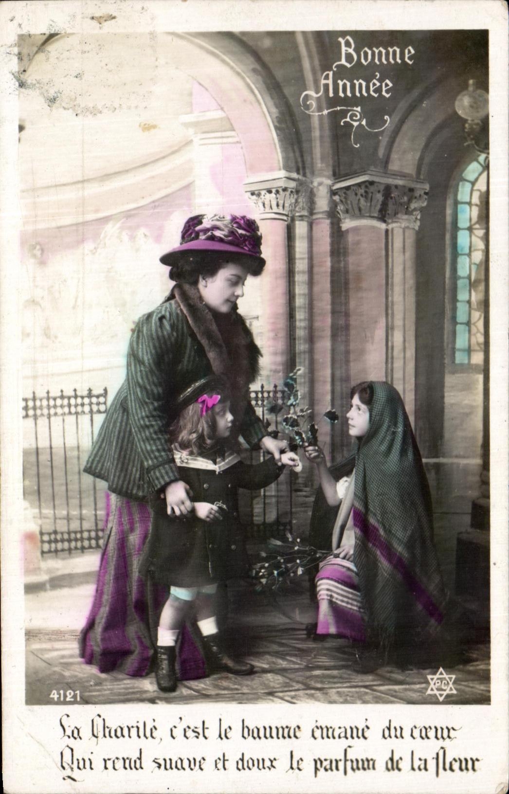 CPA Fantaisie Femme et enfants