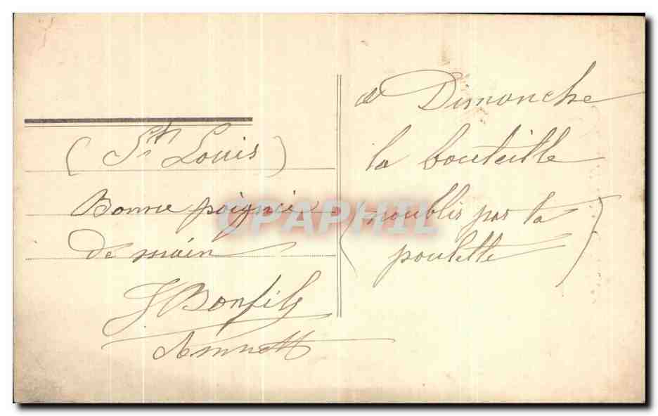 CPA Fantaisie Enfant  — Rückseite