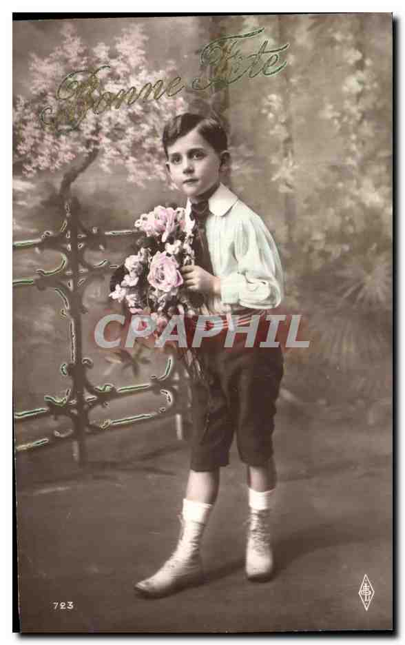 CPA Fantaisie Enfant Garcon 