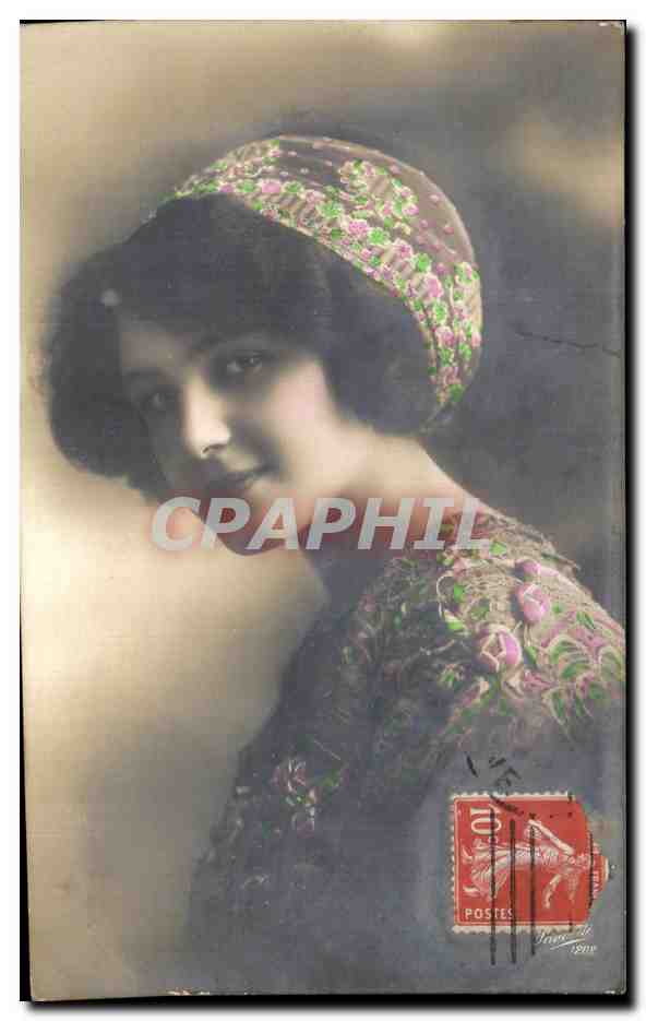 CPA Fantaisie Femme 
