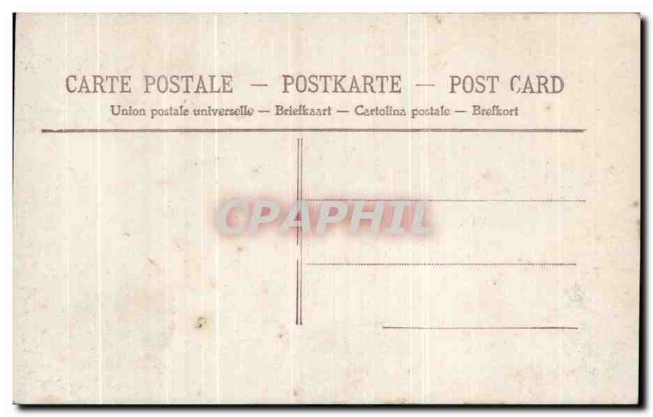 CPA Fantaisie Femme  — Verso